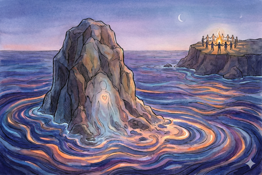 Quand le rocher fond